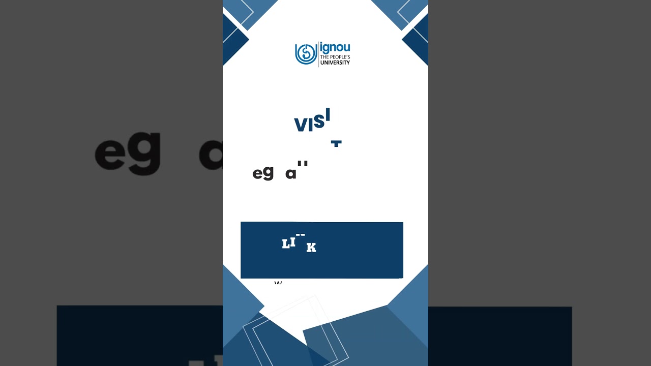 How to download Ignou study materials| ignou study material download|