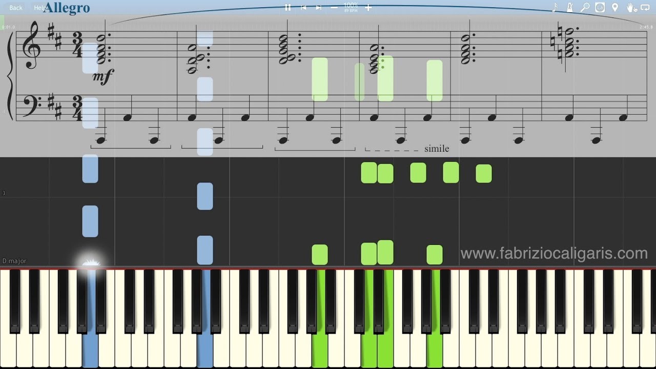 It's The Most Wonderful Time Of The Year - Piano Tutorial - PDF