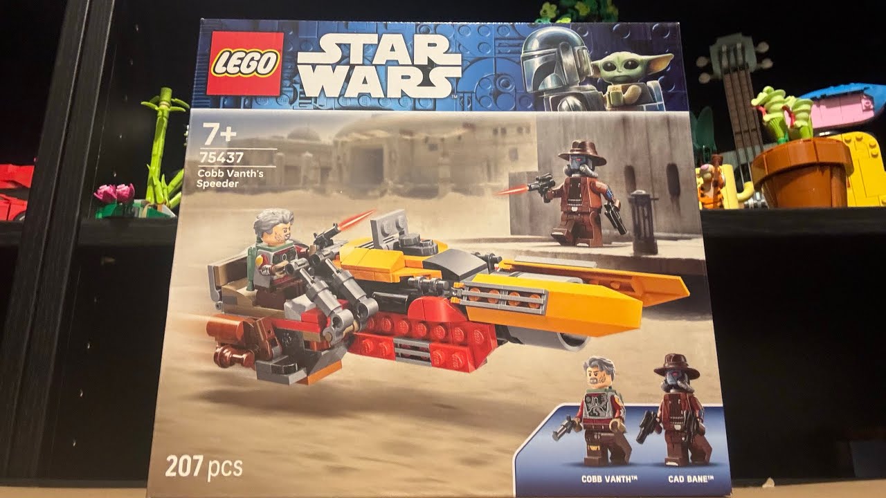Lego Cobb Vanth Speeder 75437 review
