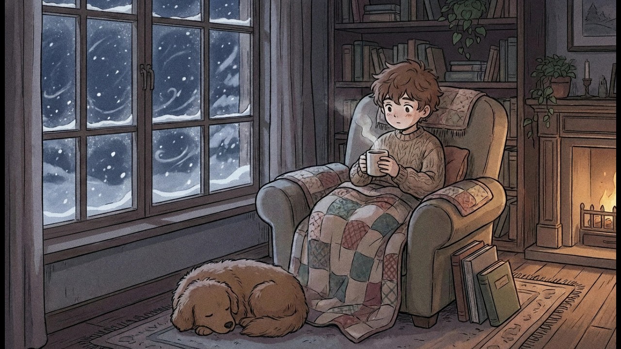 Best Lofi for Winter Storms ☃️ Cozy Playlist for Blizzards and Cold Nights