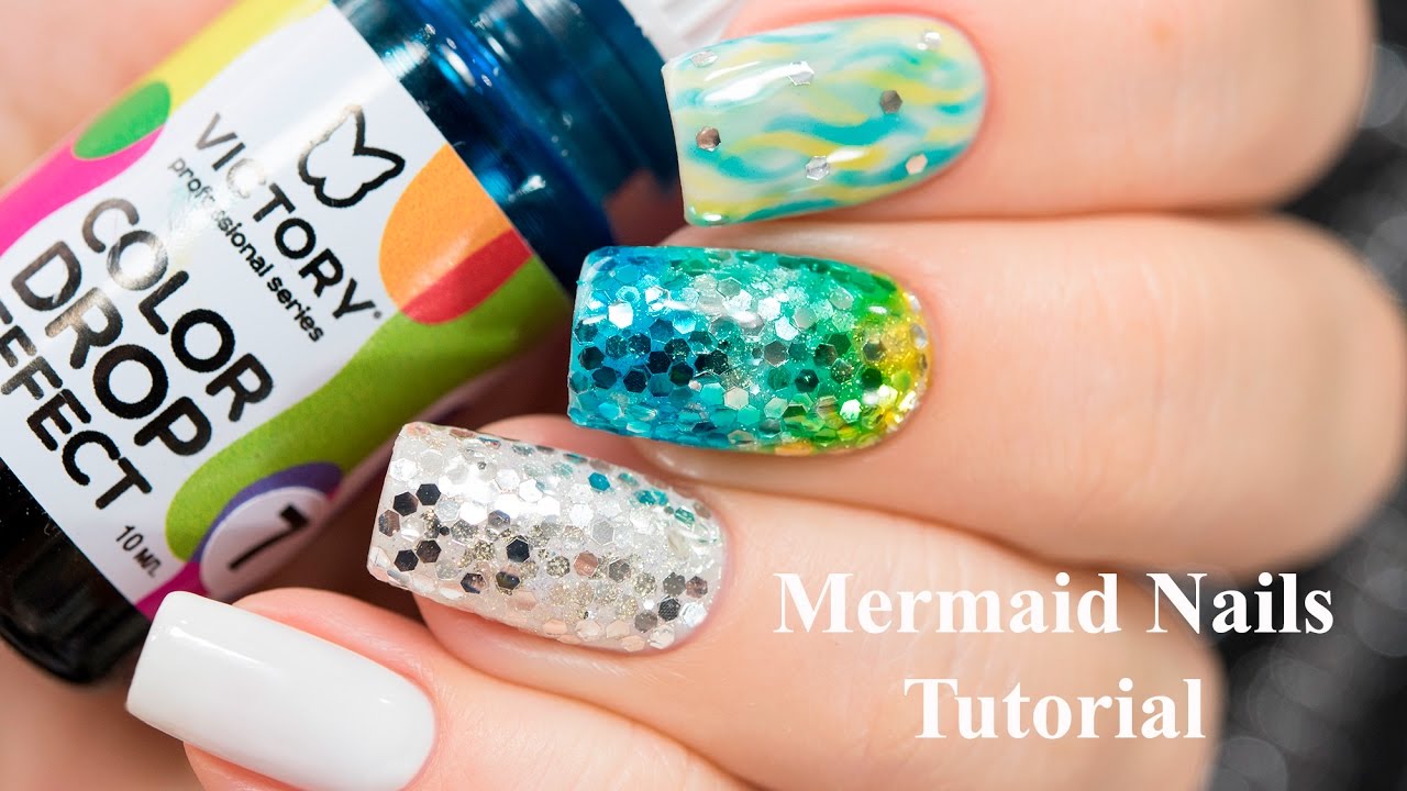 Mermaid Nails Tutorial