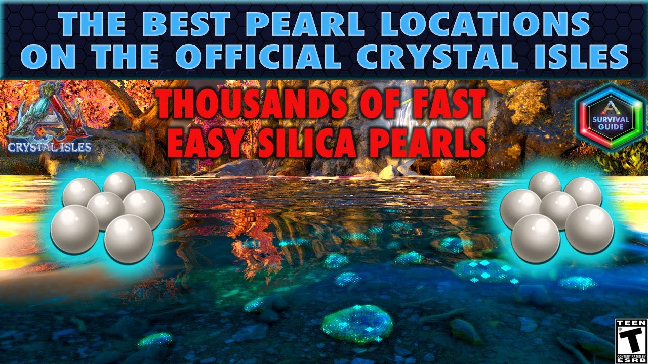 The Best Pearl Locations in the Official Crystal Isles Map