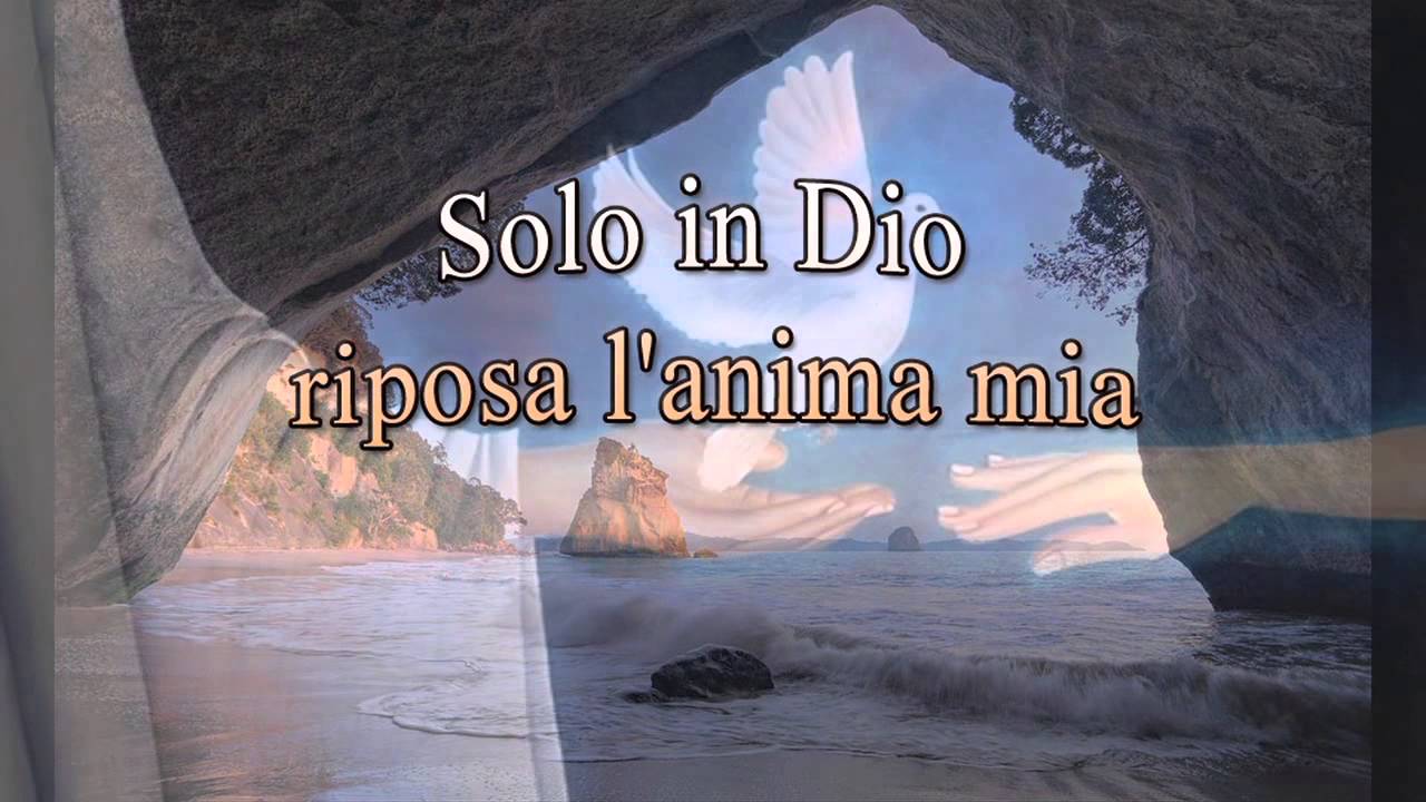 Solo in Dio riposa l'anima mia 2015