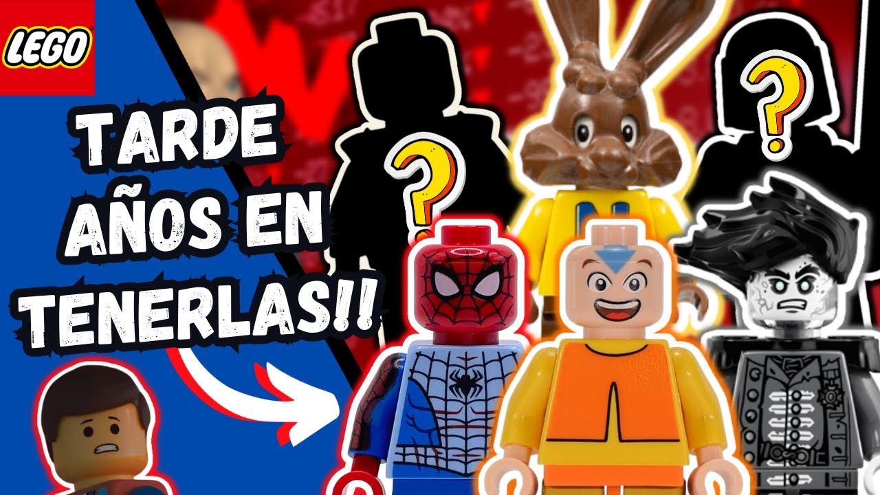 Las figuras Lego MÁS DIFÍCILES de conseguir | (de mi colección) | Minifigs
