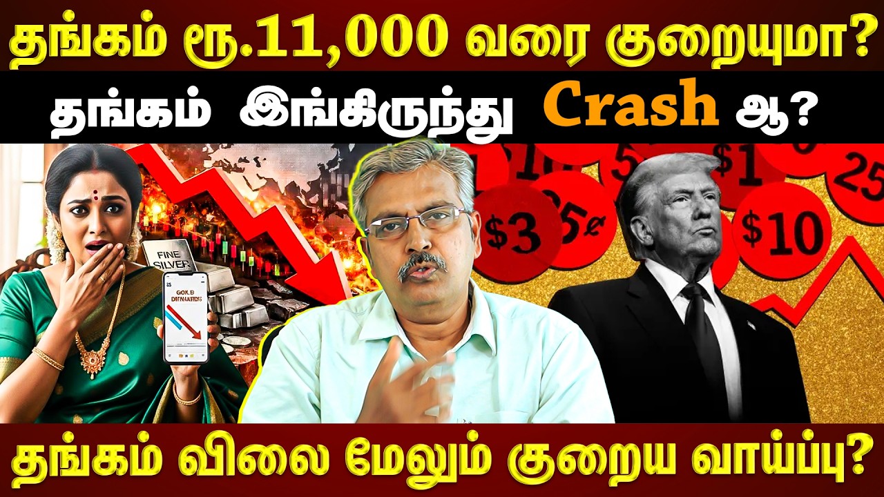 தங்கம் விலையின் போக்கு உயருமா? இறங்குமா?  MCX Secret Levels!⚠️😳😨🚨 | EXCLUSIVE | ET TAMIL