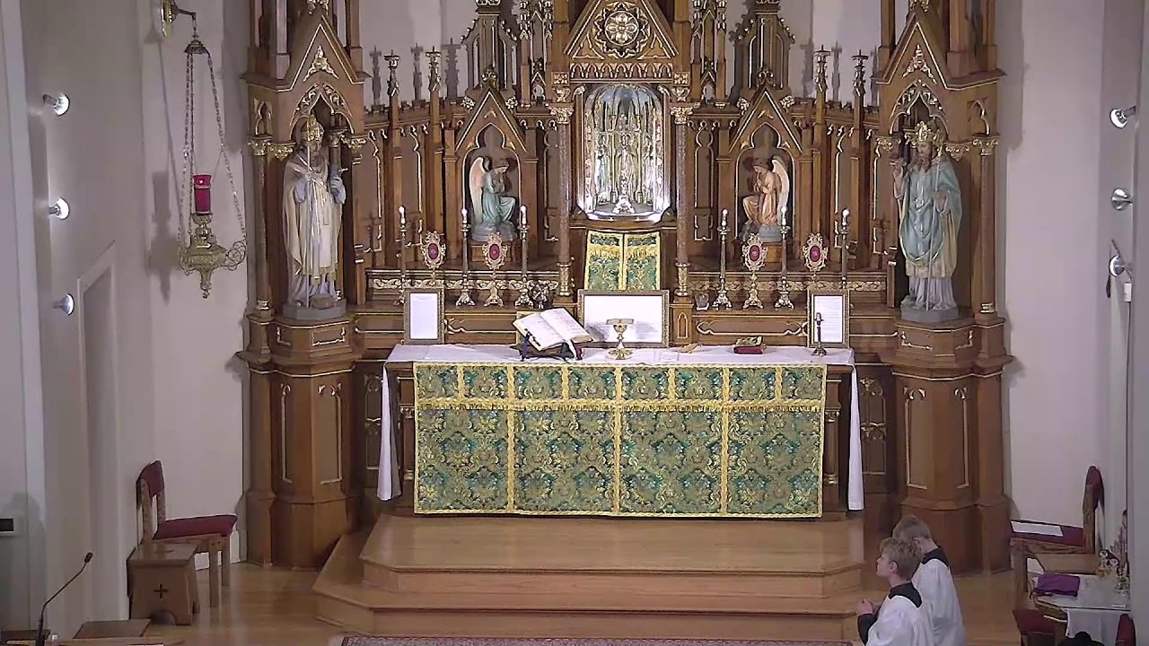 Sunday Traditional Latin Mass for Aug. 14, 2022