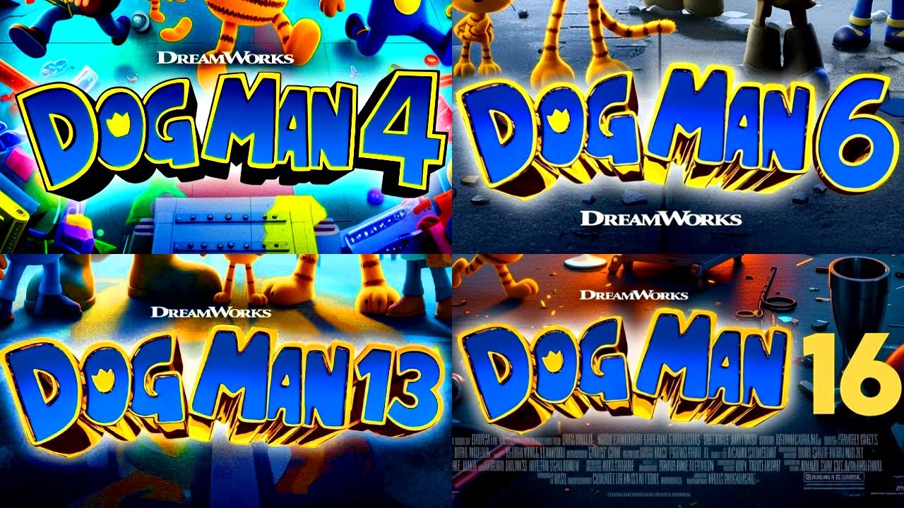 DOG MAN MOVIE POSTERS EVOLUTION (2000-2100)