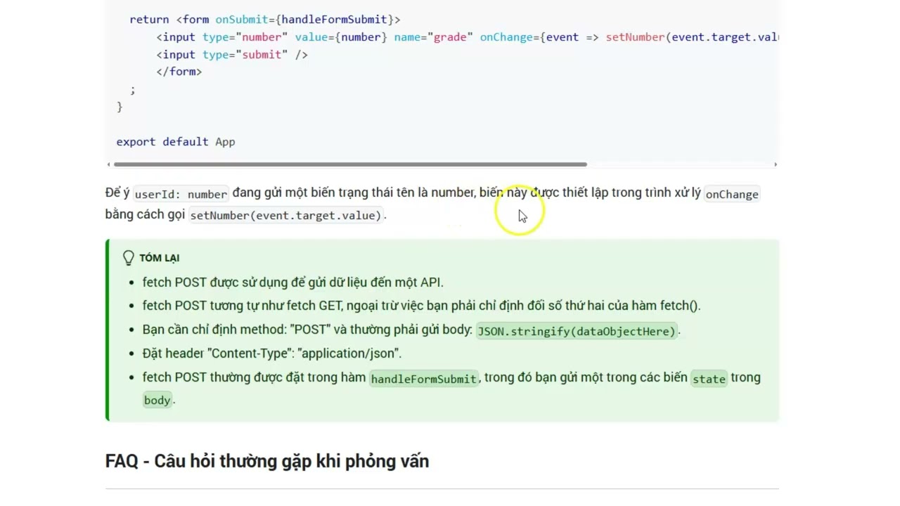 Cách Post dữ liệu