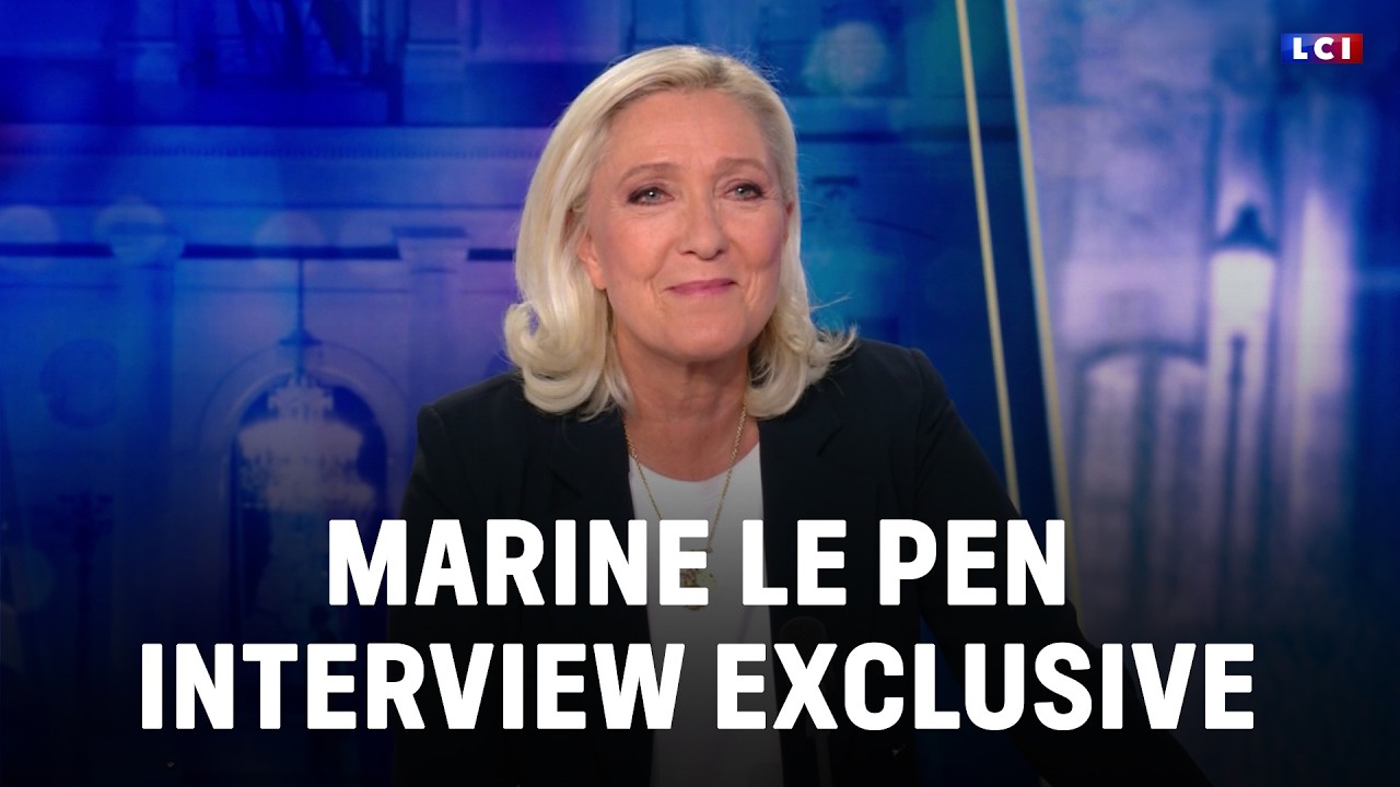 Objectif 2027 : Marine Le Pen, interview exclusive sur LCI