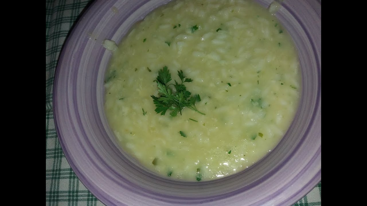 😋 MINESTRA DI RISO PATATE E PREZZEMOLO CON IL 