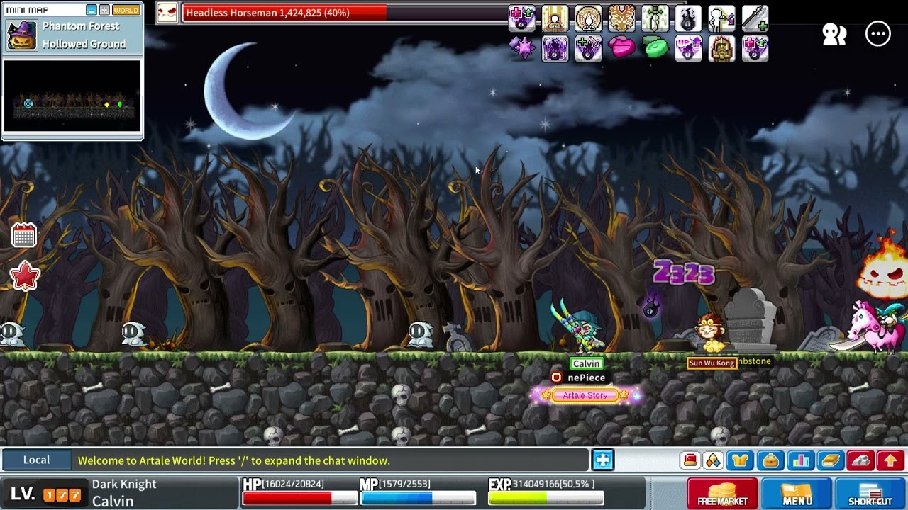 [Artale] Fighting Headless Horseman