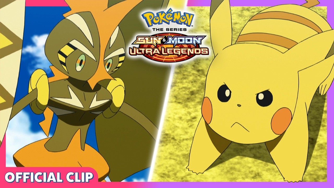 Pikachu vs. Tapu Koko! 💥 | Pok&eacute;mon the Series: Sun & Moon&mdash;Ultra Legends | Official Clip