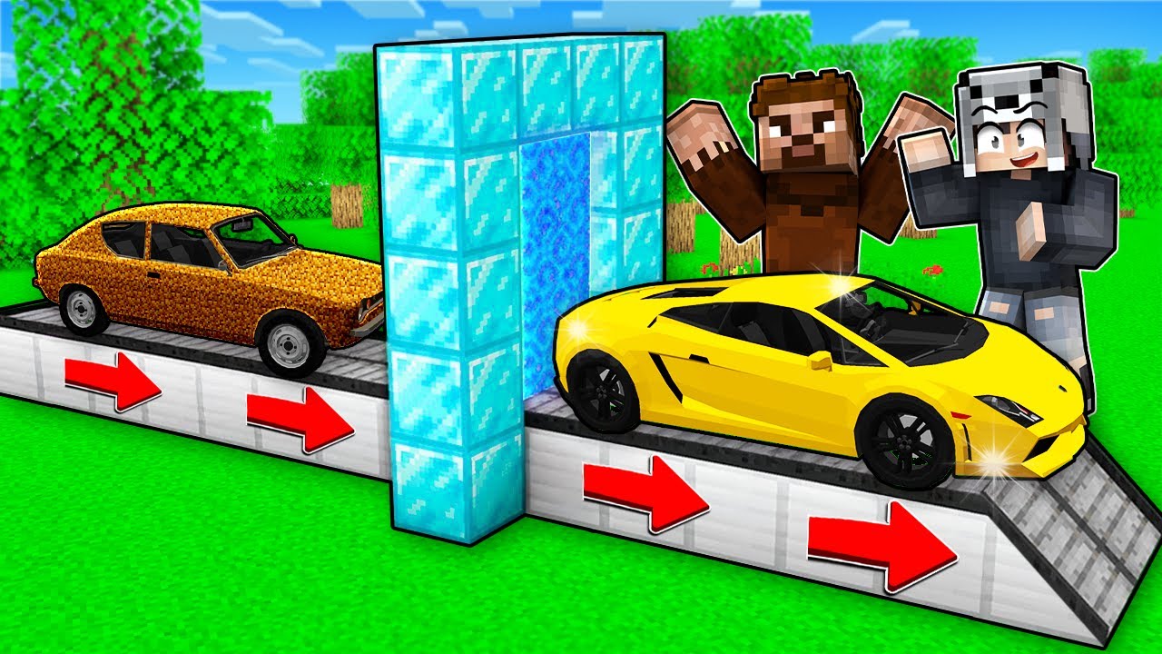 MİLYONER ARABA GELİŞTİRME MAKİNESİ YAPTIM - Minecraft
