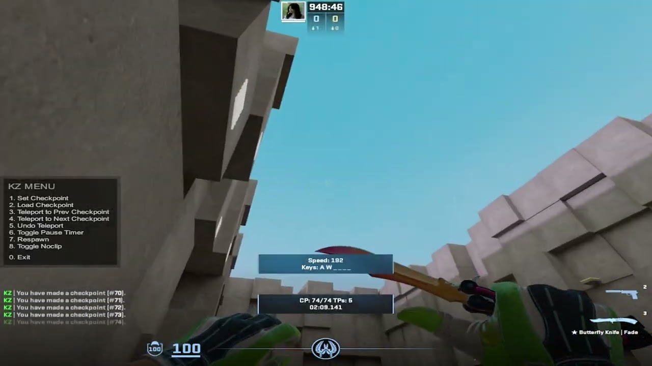 kz_kuutio in 4:24.703 WR