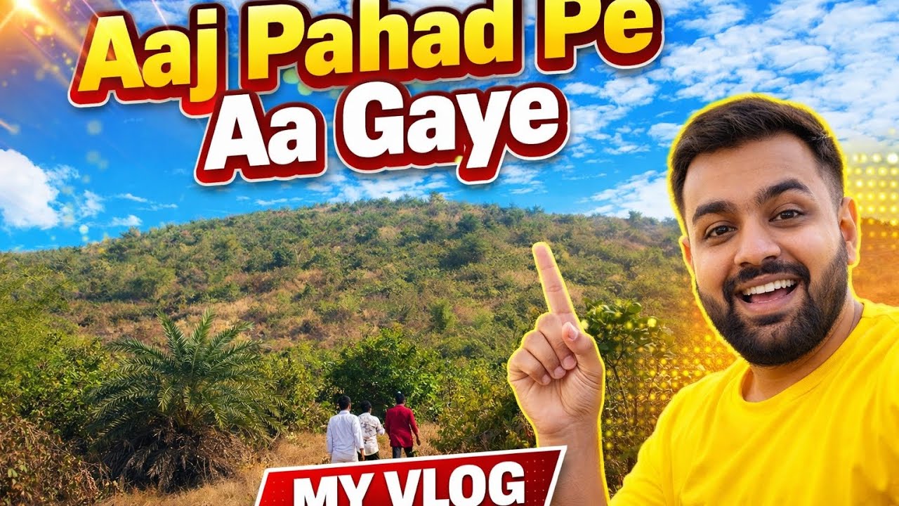 ⛰️ Doston Ke Saath Pahad Par Full Masti & Bakchodi 🤣 | Fun Trip Vlog