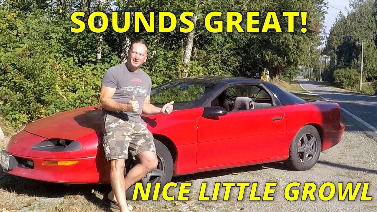 Walker Sound FX muffler install and sound clips on V6 3800 4th Gen F-body // How does it sound?