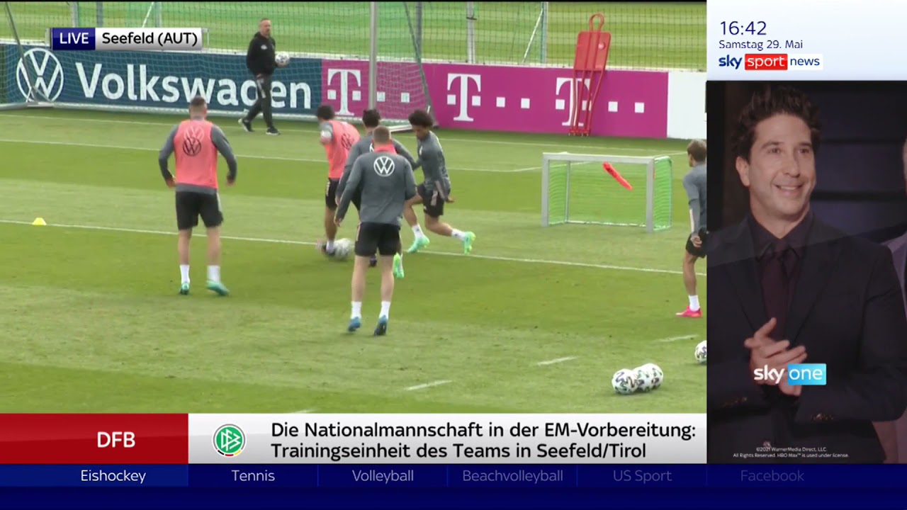 Joachim L&ouml;w/die Nationalmannschaft - Training in Seefeld (SSN live) 29.05.21