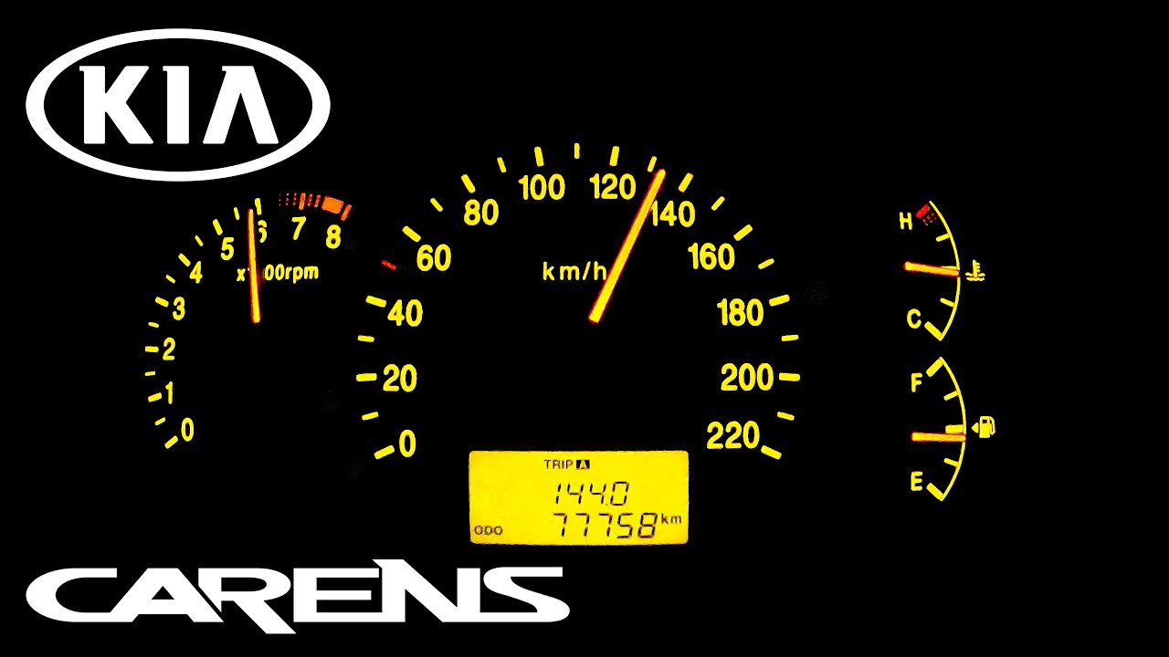 Kia Carens 2.0 CVVT (106kW) Acceleration 0-100
