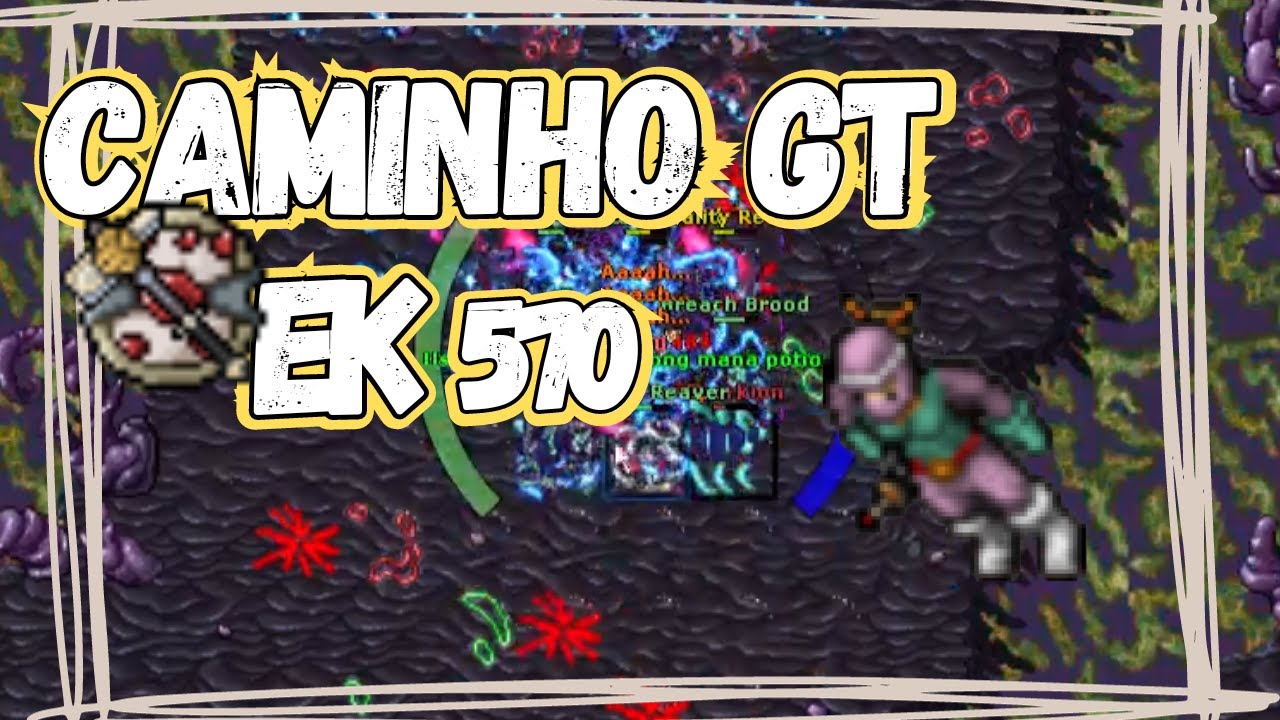 Tibia - SOLO EK 570 Caminho GT - Gold Token - Otherworld