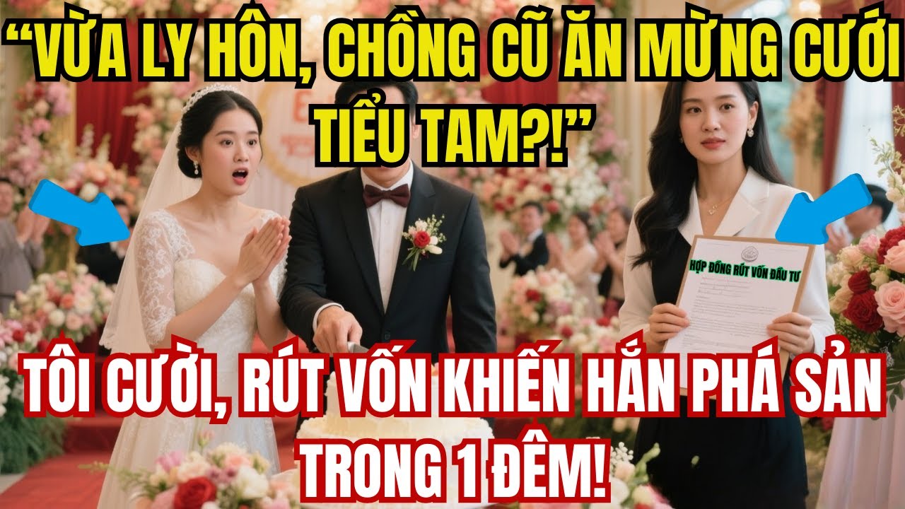 Vừa Ly Hôn, Chồng Cũ Ăn Mừng Cưới Tiểu Tam, Tôi Rút Vốn Khiến Hắn Phá Sản Trong Một Đêm|Truyện Audio