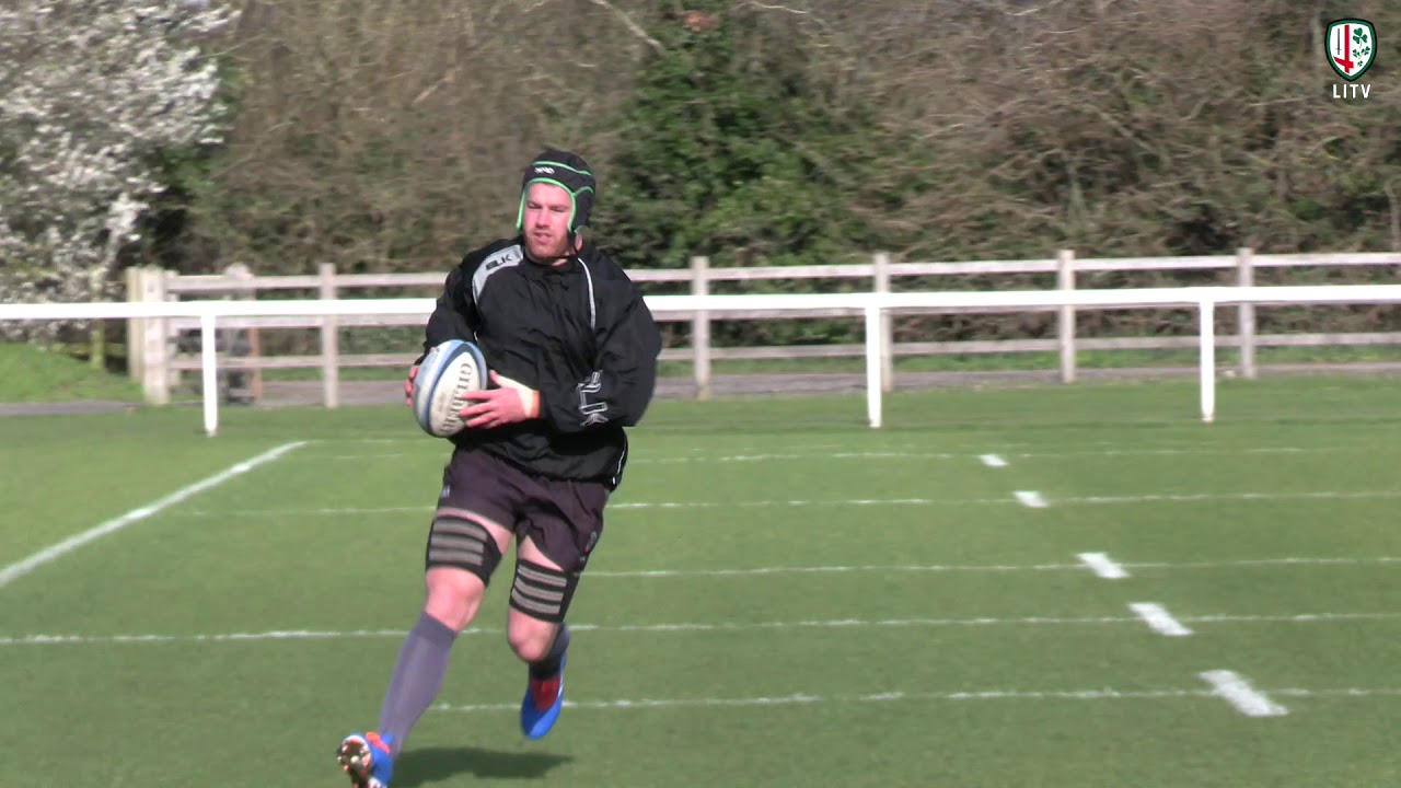 Seán O'Brien back on the training pitch!