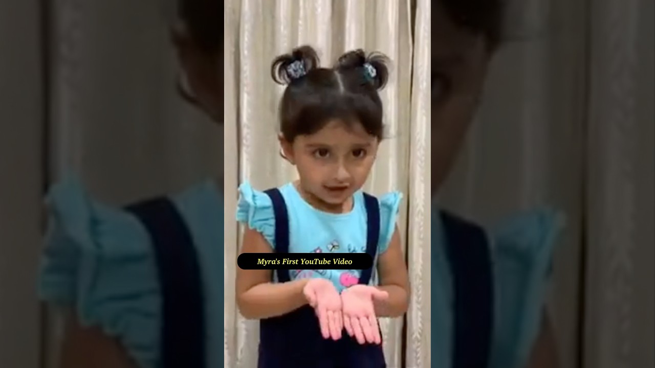Myra&rsquo;s First Ever Video On YouTube