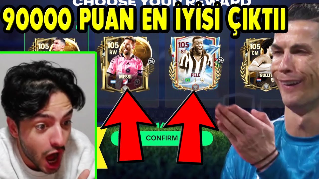 ÇIKABİLECEK EN İYİSİ ÇIKTI ! TAM 90.000 PUAN UZATMALAR PAKET AÇILIMI FC Mobile