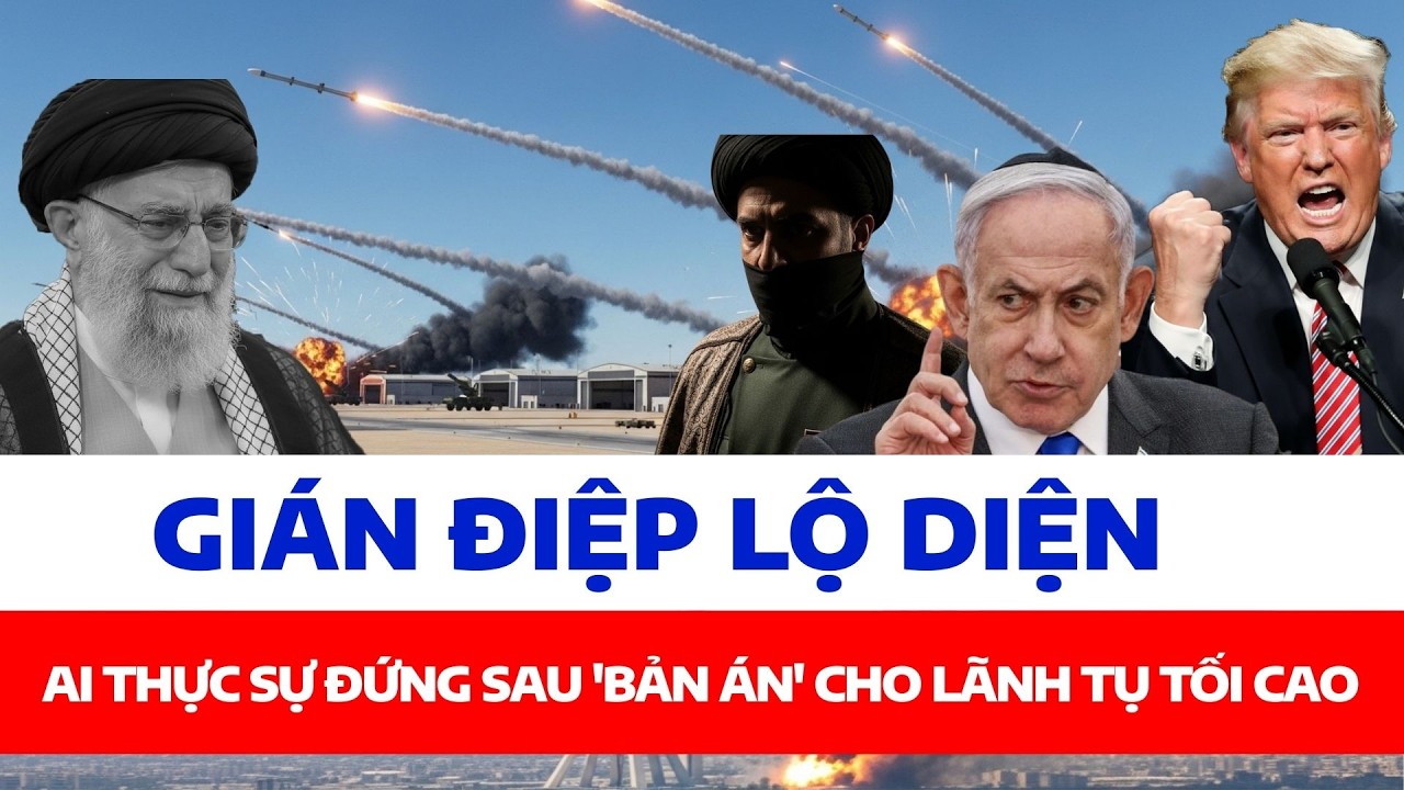 BẤT NGỜ: Lộ Diện Kẻ Thực Sự Đứng Sau 'Bản Án' Cho Lãnh Tụ Tối Cao Iran?