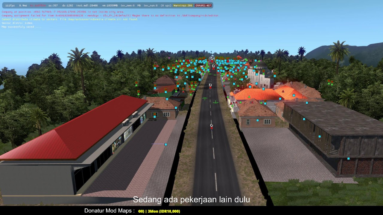 🔴 [LIVE] Proses Pembuatan Mod Map New Bali #ets2 || Tanpa Voice ya gess...