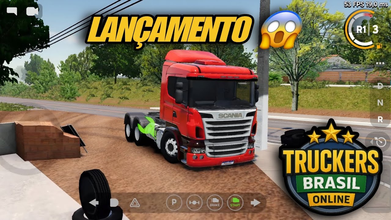 NOVO JOGO DE CAMINHÕES // TRUCKERS BRASIL ONLINE 😱🚛🏄🏻‍♂️