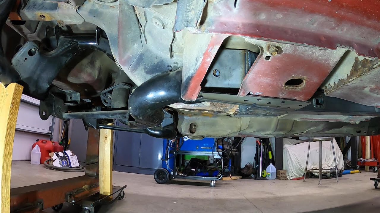 Getting the Detroit Speed Subframe Connectors Test Fitted