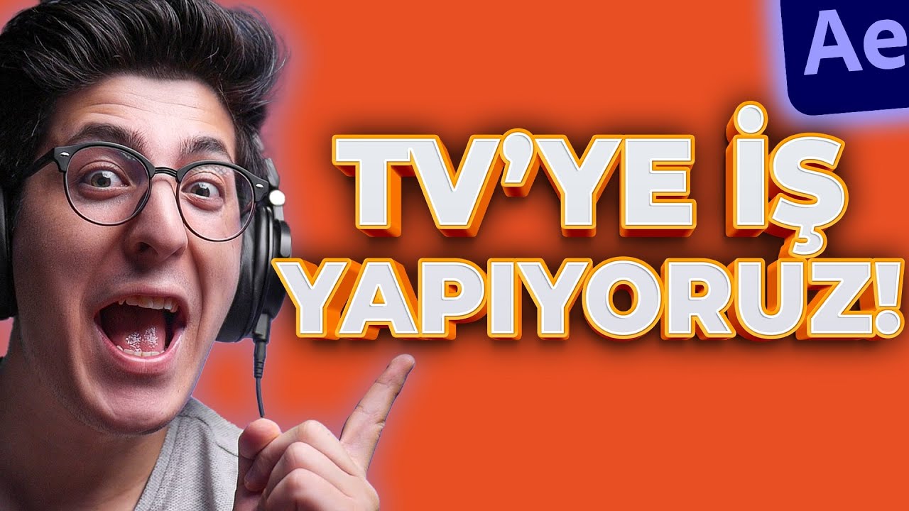 TV Kanalı DMAX'in REKLAM İNTROSU Nasıl Yapılır? | After Effects Dersleri