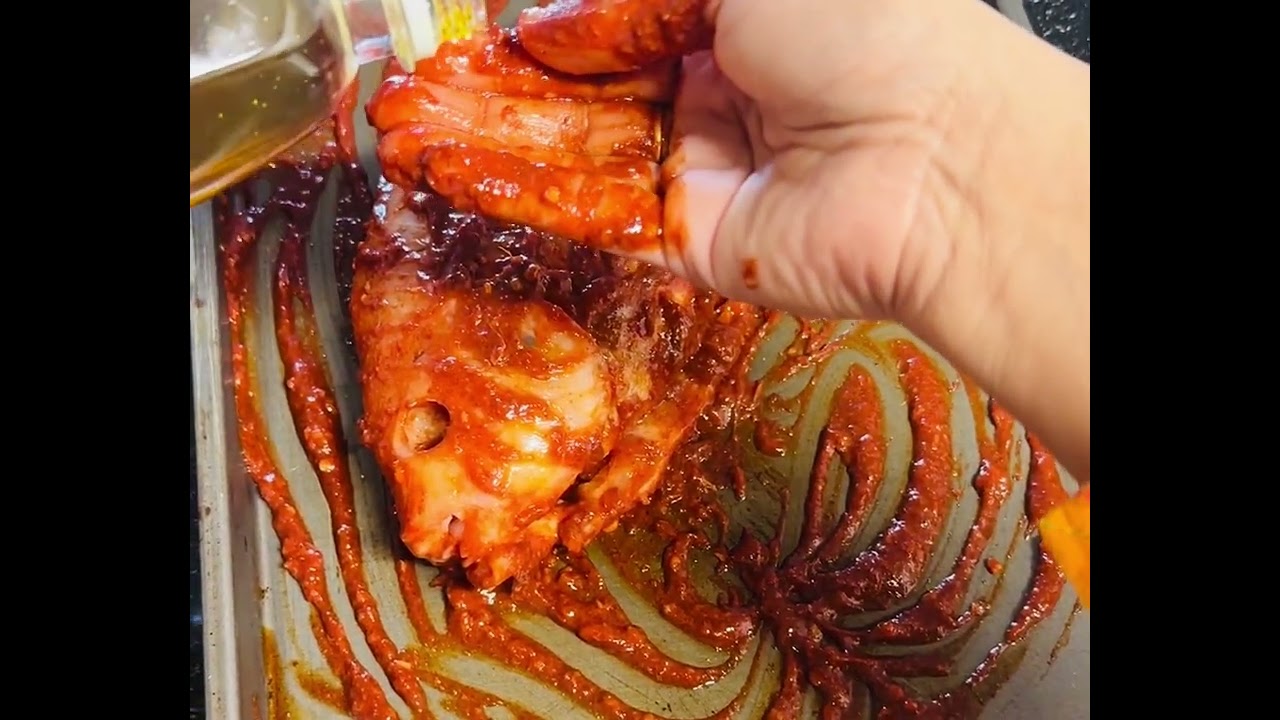 Delicious Tilapia Fish Tandoori Fry Recipe | Easy & Spicy Fish Fry| Masala Tandoori Tilapia Fish Fry