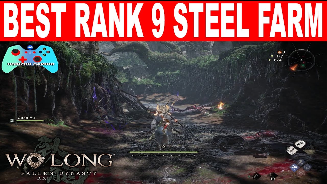 Wo Long How to Get Rank 9 Steel Location - Best Rank 9 Steel Farming Spot