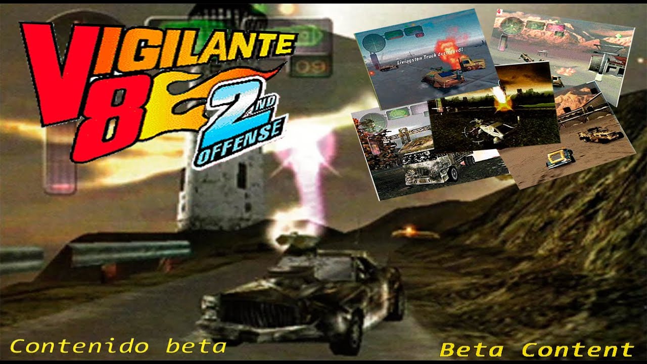 Vigilante 8 2nd Offense Beta Content | Contenido Beta