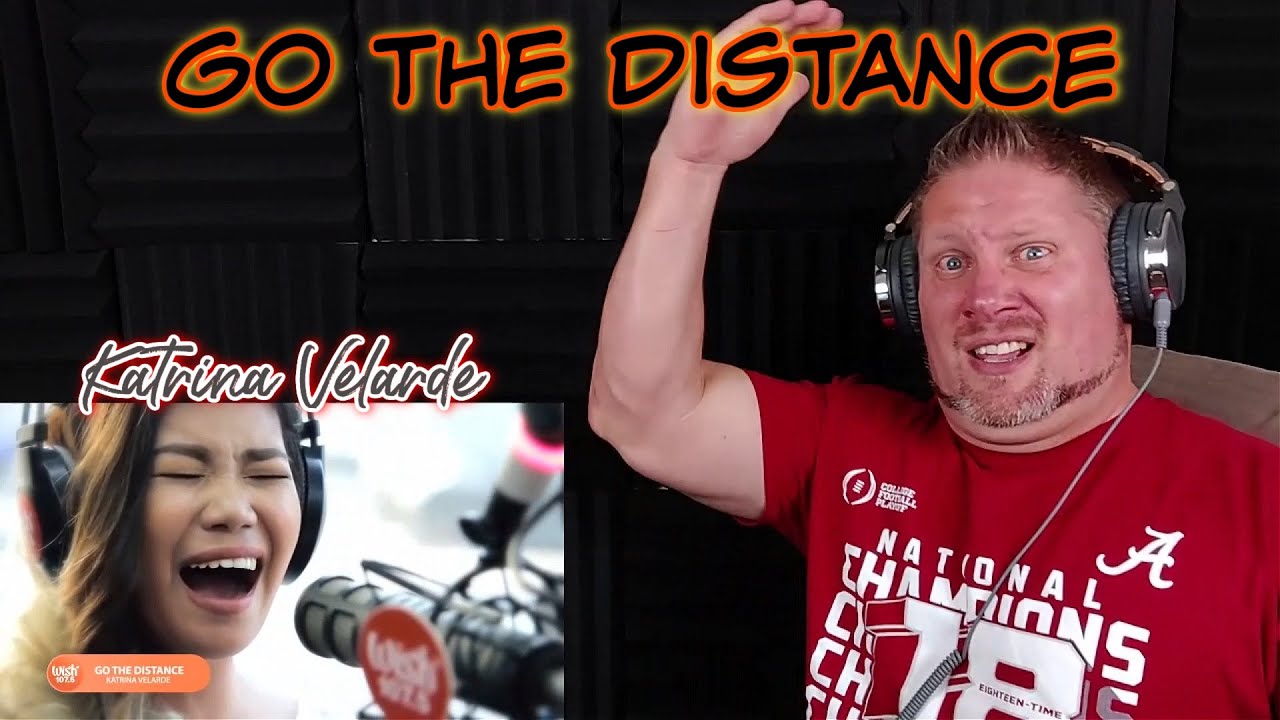 Katrina Velarde - Go The Distance REACTION