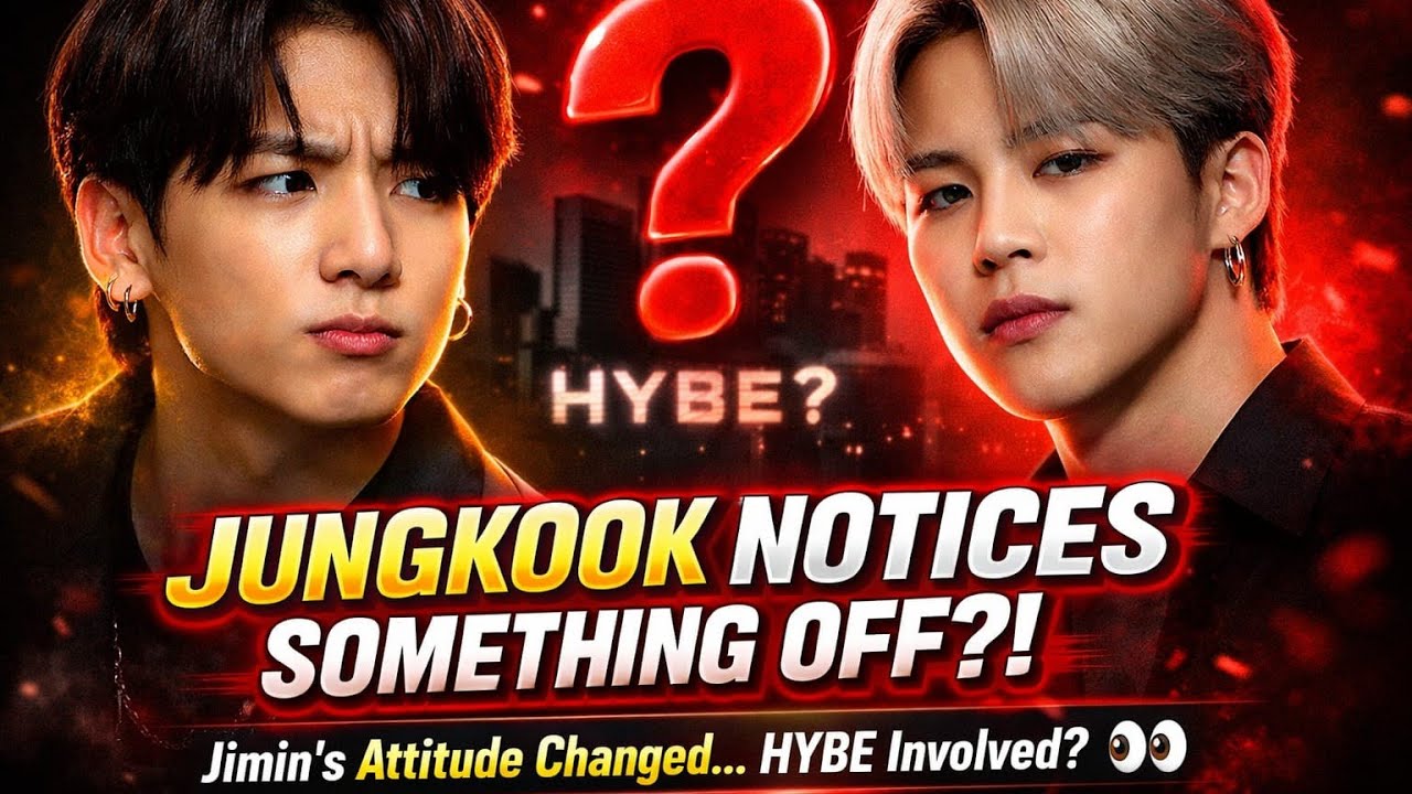 Jungkook is starting to get curious about Jimin's changed attitude! Anything to do with HYBE? 🤔👀