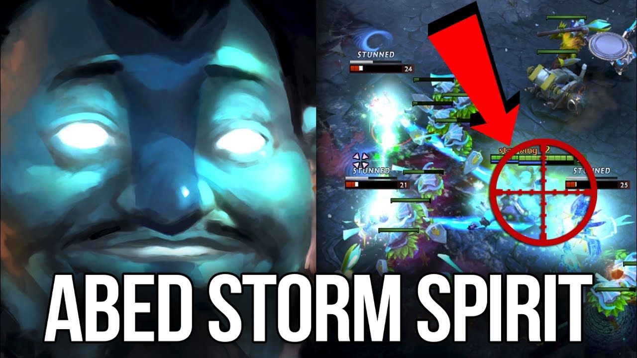 Abed 10k MMR Storm Spirit - 3MAN Vortex in SumaiL Style - Dota 2