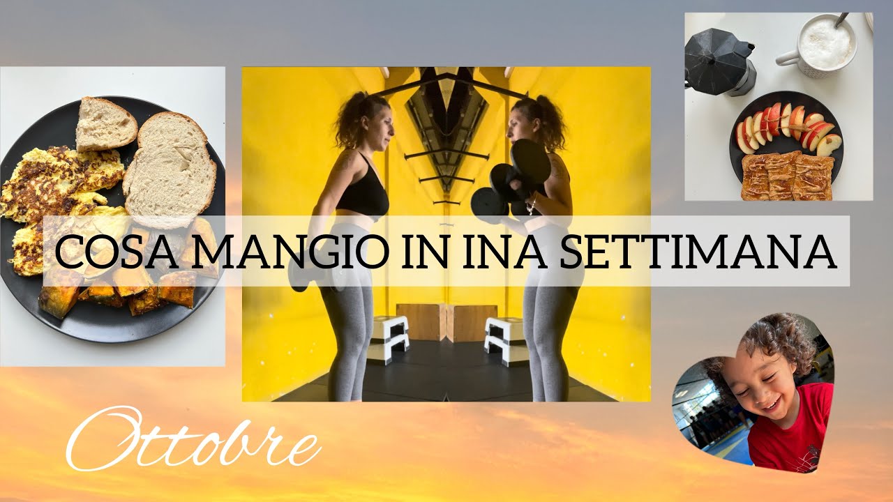 COSA MANGIO IN UNA SETTIMANA| Ottobre 🎃