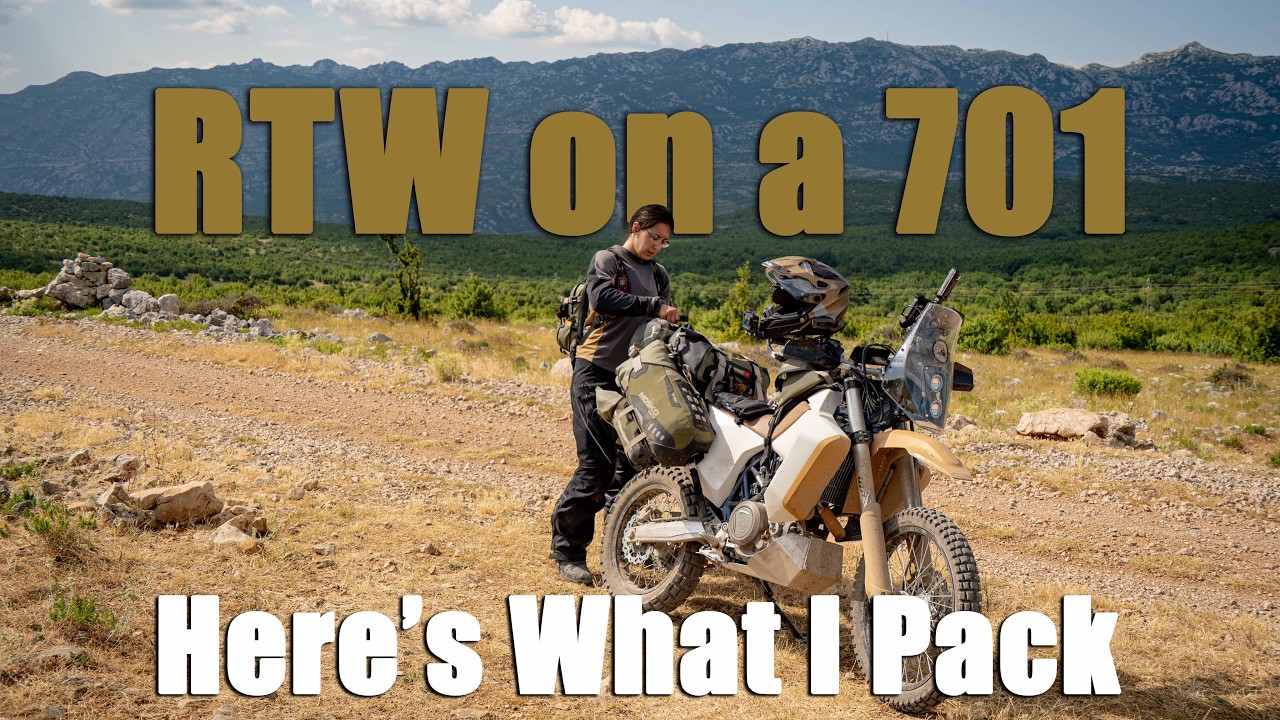 What I Pack for 2 Years on a Motorcycle 🌍 Full Luggage Breakdown! (S2/E3)