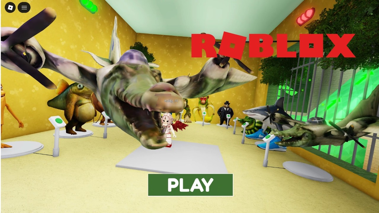Roblox Gameplay Walkthrough🧙‍♀️BOMBORDIRO CROCODILO Prison Run (OBBY) #gamres #gameplay #roblox