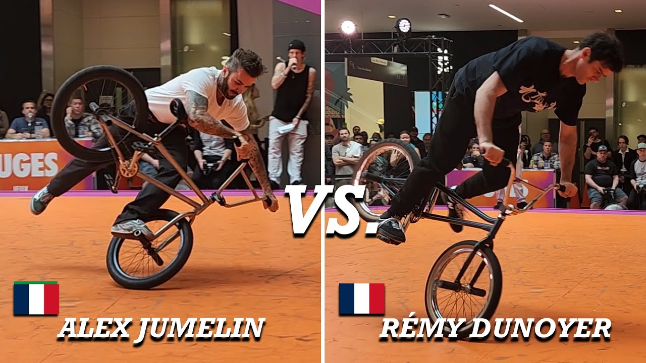 JEUX URBAINS 2025 BMX FLATLAND BATTLE QUARTER FINALS Alex Jumelin vs. Rémy Dunoyer