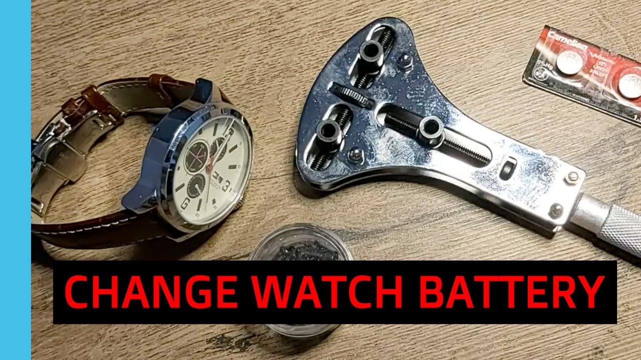 How To Change A Watch Battery