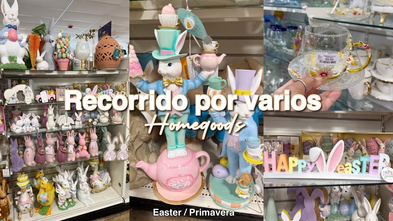Recorrido por varias tienda de HomeGoods