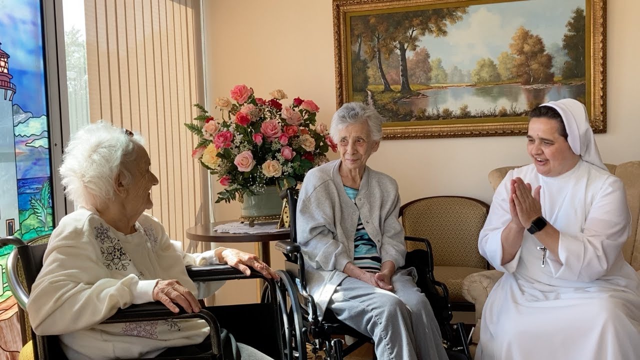 A day with Sisters at St. Joseph Senior Home - Woodbridge, New Jersey