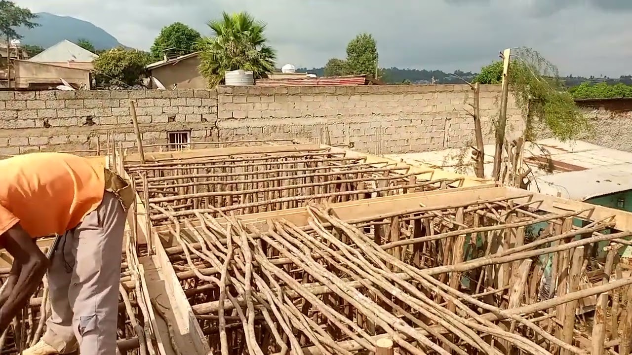 First Floor Slab Formwork Preparation