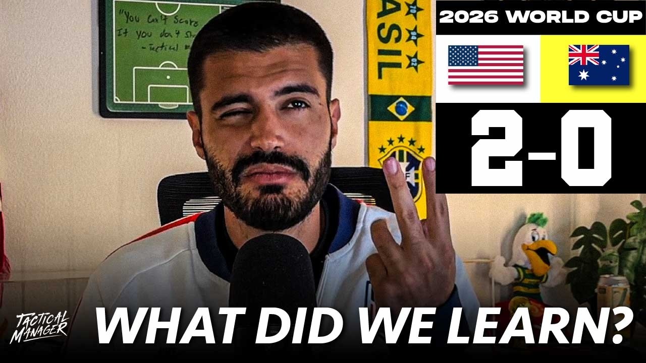 USA 2-0 Australia | The USMNT SILENCES Australia and tops their World Cup Group | What did we learn?