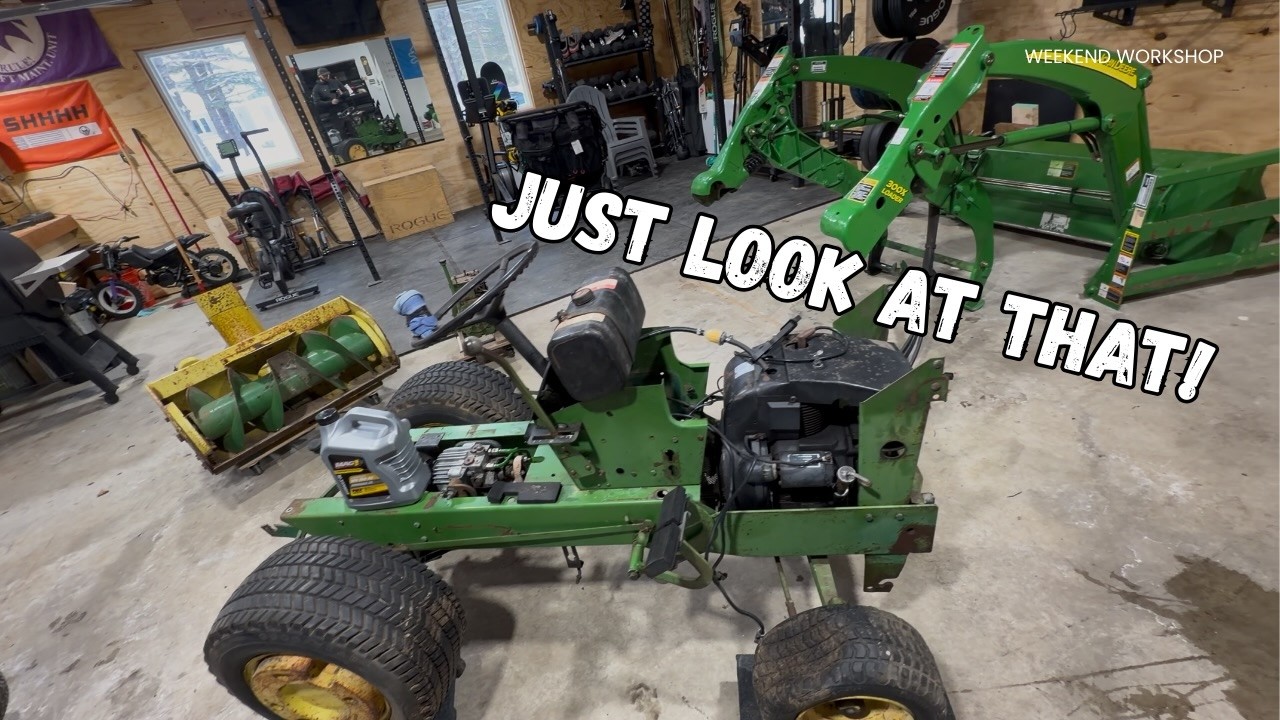 John Deere 140 Rebuild Pt 2
