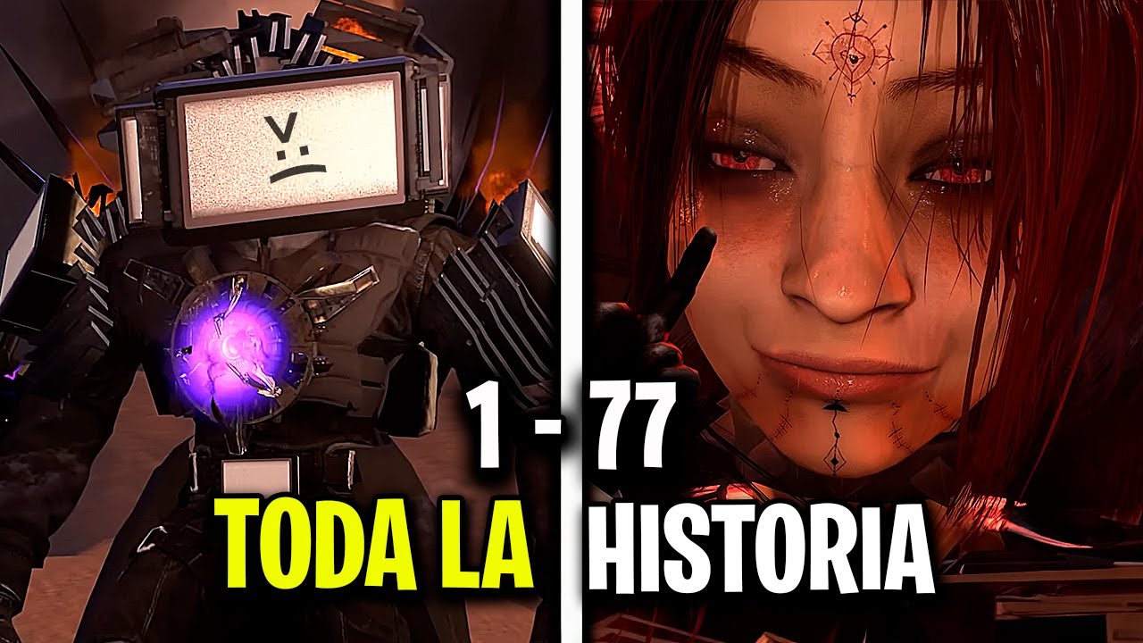 TODA LA HISTORIA EXPLICADA de SKIBIDI TOILET (1 - 77) en UN VIDEO!