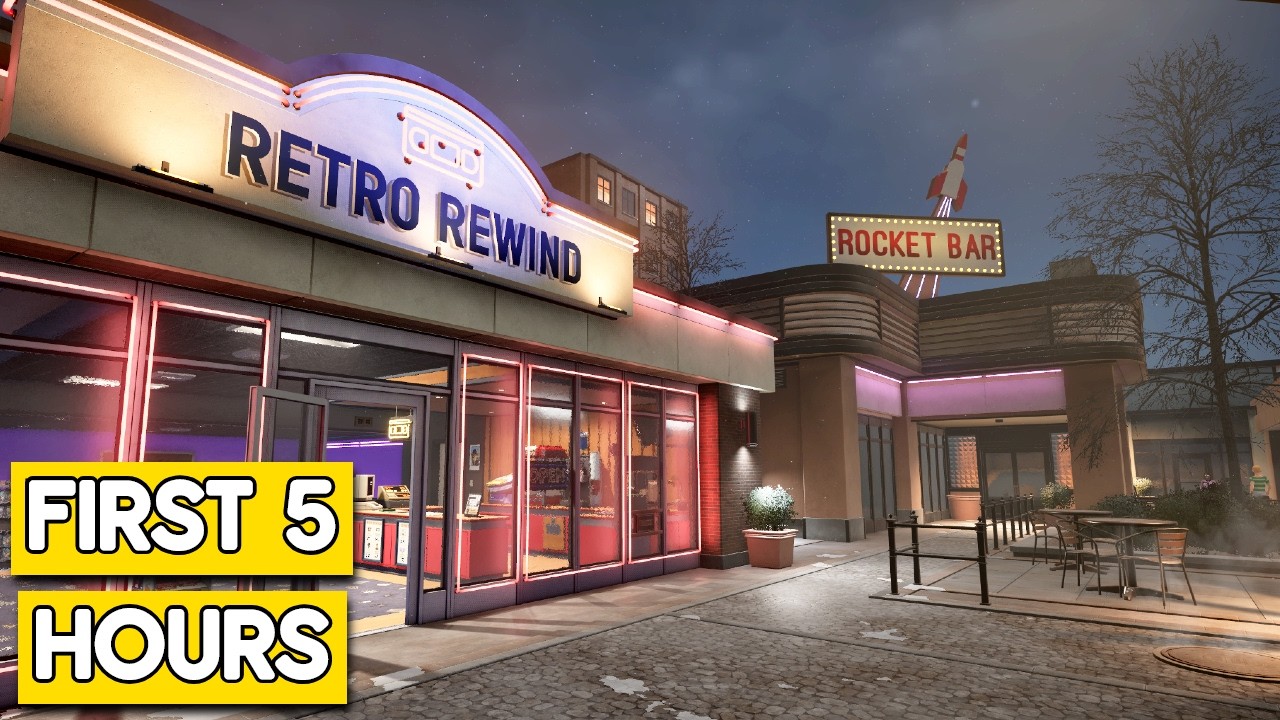 Movie Rental Store 90's Life Begins! (EARLY LOOK At Retro Rewind)